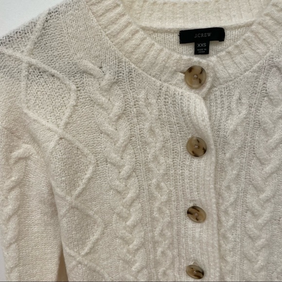 J. Crew cashmere blend cream sweater NWT! - Picture 5 of 6